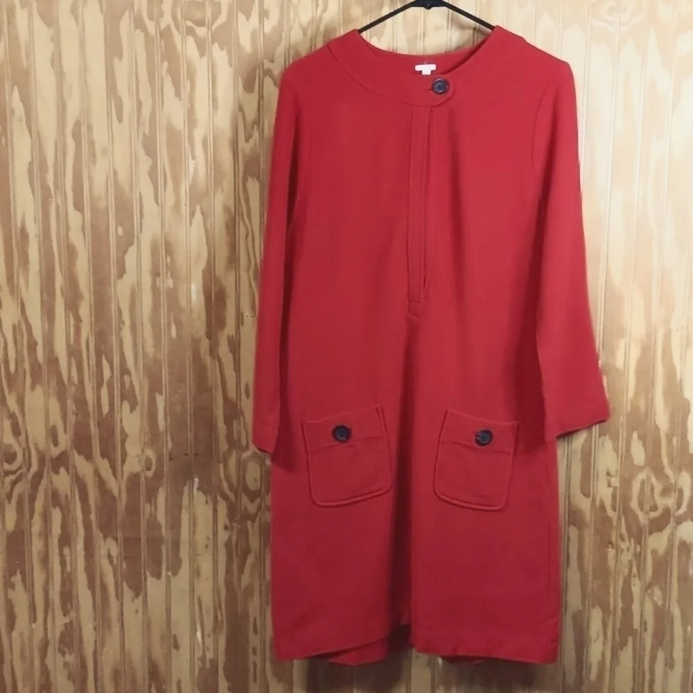 J. Crew wool blend dress
